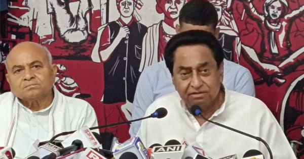 कांग्रेस ने जारी किया BJP सरकार के खिलाफ आरोप पत्र, कमलनाथ ने शिवराज को बताया ठगराज; बोले- महाकाल से लेकर गौमाता तक को नहीं छोड़ा