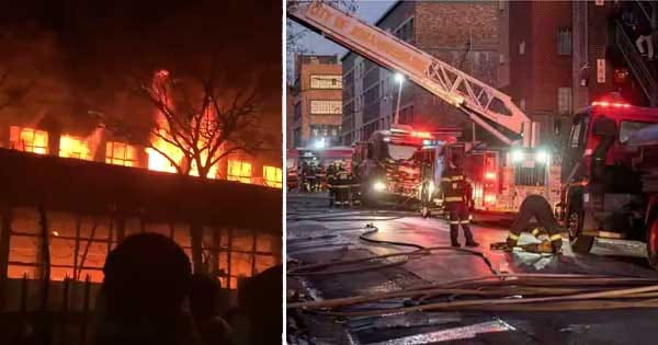 दक्षिण अफ्रीका में भीषण हादसा : जोहान्सबर्ग में 5 मंजिला इमारत में आग लगने से 73 लोगों की मौत, कई घायल; देखें VIDEO