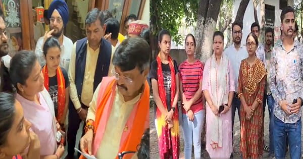 VIDEO : कैलाश विजयवर्गीय से मिलने पहुंचे चयनित पटवारी, कहा- नौकरी से पहले लिया जाए शपथ पत्र, जांच जारी रहे लेकिन नियुक्ति में नहीं आए दिक्कत