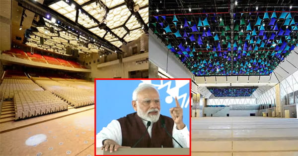VIDEO : द्वारका में इंडिया इंटरनेशनल कन्वेंशन और एक्सपो सेंटर बनकर तैयार, पीएम मोदी कल करेंगे इनॉगरेशन; जानें खासियत