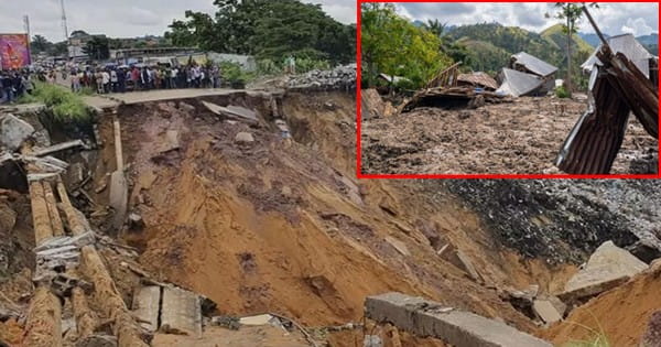 कांगो में भारी बारिश के बाद लैंडस्लाइड, 17 लोगों की मौत; कई मलबे में दबे