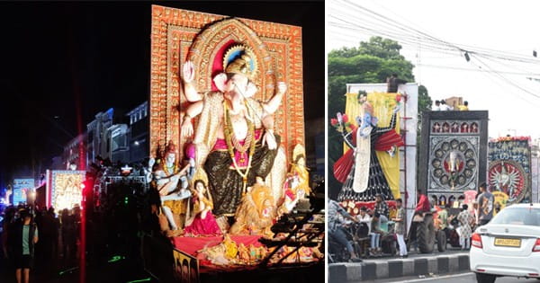 अनंत चतुर्दशी पर निकली आकर्षक झांकियां, रातभर गूंजते रहे जयकारे, सुबह तक चला मूर्तियों का विसर्जन; लोगों में दिखा जबरदस्त उत्साह