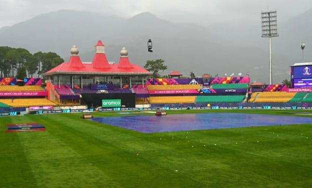 IND vs NZ : वर्ल्ड कप में आज भारत और न्यूजीलैंड की टक्कर, धर्मशाला में बारिश की आशंका... मैच रद्द हुआ तो क्या होगा?