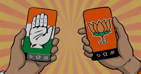फेसबुक पर भाजपा तो इंस्टाग्राम पर कांग्रेस के फॉलोअर्स ज्यादा