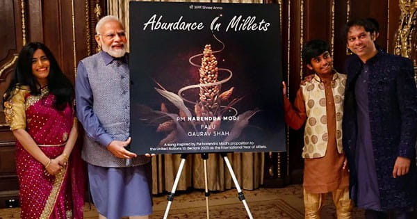 Grammy Awards 2024 : PM मोदी का कमाल, ग्रैमी अवार्ड के लिए नॉमिनेट हुआ ‘एबंडेंस इन मिलेट्स’