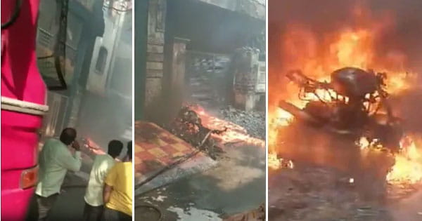 हैदराबाद : कार रिपेयरिंग के दौरान केमिकल गोदाम में लगी भीषण आग, 9 लोगों की मौत; सीएम केसीआर ने व्यक्त किया शोक