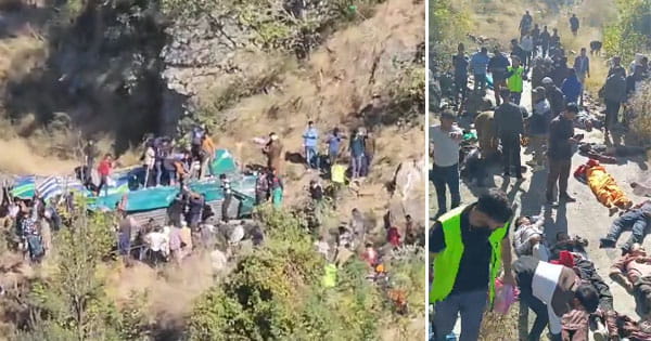 जम्मू-कश्मीर के डोडा में बड़ा सड़क हादसा : 300 फीट गहरी खाई में गिरी बस, 36 लोगों की मौत... 19 घायल; किश्तवाड़ से जम्मू जा रहे थे 55 पैसेंजर