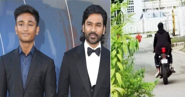 धनुष के बेटे बिना लाइसेंस और हेलमेट के चला रहे थे सुपर बाइक, पुलिस ने काटा चालान; जुर्माना लगा