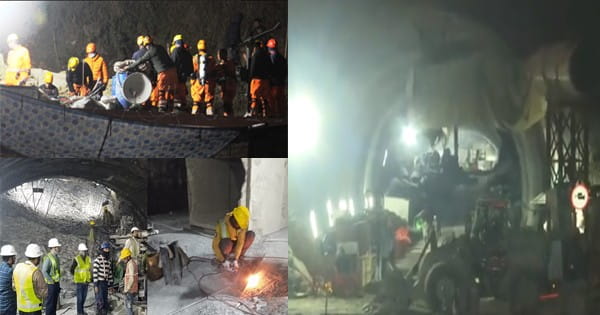 Uttarkashi Tunnel Rescue Update : अंतिम चरण में रेस्क्यू ऑपरेशन... सुरंग के बाहर मजदूरों के लिए 41 एंबुलेंस तैनात, कामयाबी बस चंद कदम दूर