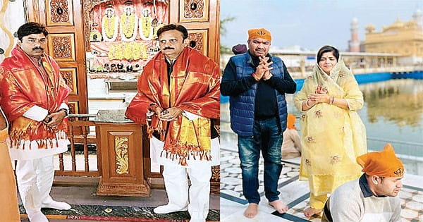 चुनाव नतीजों के पहले जीत के लिए मंदिरों में अर्जी