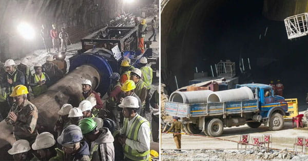 Uttarkashi Tunnel Rescue Update : रैट माइनर्स ने शुरू की खुदाई... 50 मीटर हॉरिजोंटल ड्रिलिंग पूरी, जल्द मिल सकती है अच्छी खबर