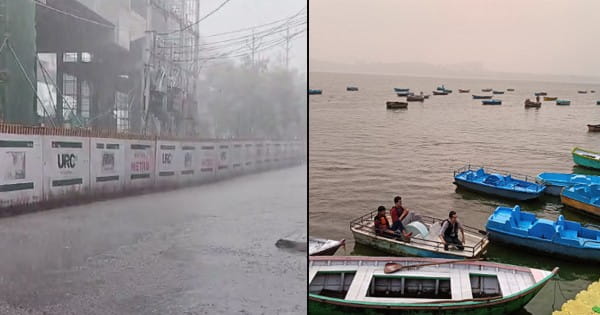 MP Weather Update : भोपाल-इंदौर समेत कई जिलों में बारिश, बढ़ी ठंड; ओलावृष्टि का अलर्ट जारी
