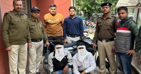 VIDEO : साले को शराब पार्टी देने के लिए जीजा ने रची लूट की साजिश, राह चलती महिला से लूटे पैसे... फिर की जमकर पार्टी; दोनों आरोपी गिरफ्तार
