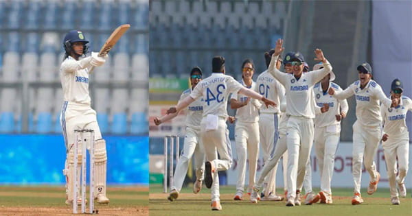 IND W vs AUS W : भारत ने एक बार फिर रचा इतिहास, महिला क्रिकेट टीम ने पहले टेस्ट में ऑस्ट्रेलिया को 8 विकेट से हराया