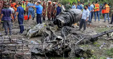 Bangladesh Plane Crash : अब तक 27 लोगों की मौत, विमान आबादी से दूर ले जाना चाहता था पायलट, लेकिन समय…