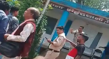 डिंडौरी में जनपद अध्यक्ष और पुलिसकर्मी के बीच तीखी बहस, आदिवासी युवक से शराब जब्ती और मारपीट के आरोपों पर गरमाया मामला