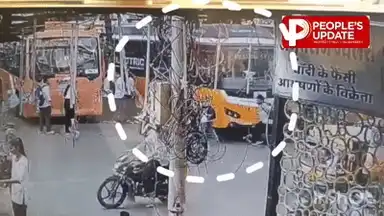 इंदौर में सिटी बस बनी मौत का पहिया! राजबाड़ा पर 3 लोग चपेट में, एक की मौत