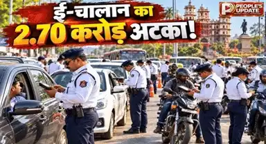 इंदौर में ट्रैफिक नियम तोड़े, जुर्माना जमा करना भूले! 88 हजार चालान लंबित, 2.70 करोड़ बाकी