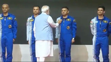 Prime Minister Narendra Modi reached Vikram Sarabhai Space Center (VSCC) in Thiruvananthapuram, Kerala on Tuesday.