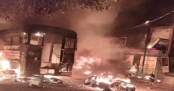 Hadwani Violence fire images