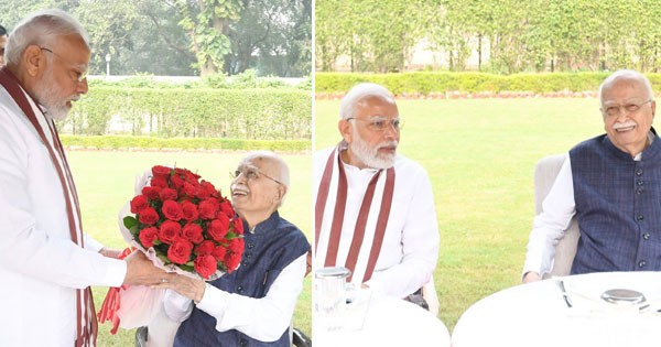 PM Modi and LK Advani