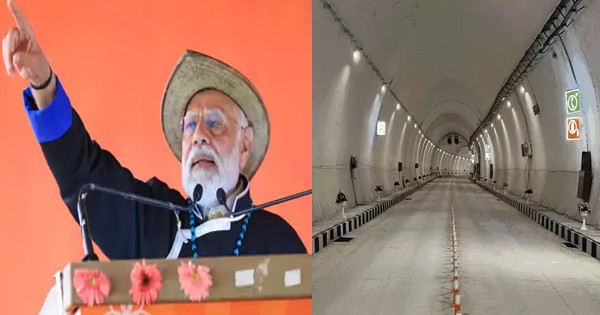 pm modi inaugrate tunnel in anuranchal pradesh
